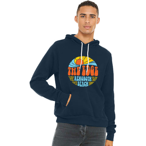 Edge Surf Team Hooded Sweatshirt in navy heather