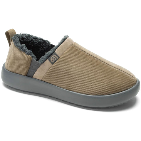 Cobian Mens Steamer Shoes in taupe and 9.mens