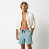 Edge Mens The Core Volley Shorts in light blue