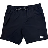 Edge Mens Levitate Lined Volley Shorts in black