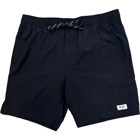 Edge Mens Levitate Lined Volley Shorts in black