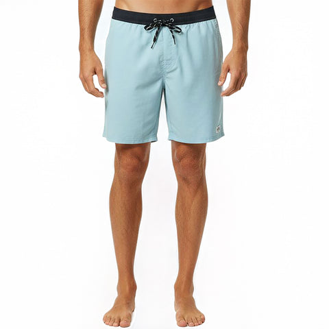 Edge Mens Levitate Lined Volley Shorts in light blue