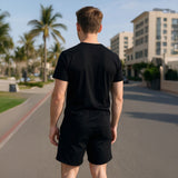 Edge Mens Weekender Volley Shorts in Black