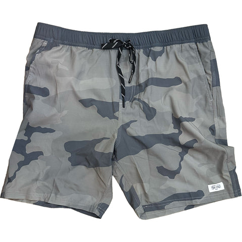 Edge Mens Levitate Elastic Boardshorts in Camo
