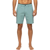 Edge Mens Hybrid Overdye Shorts in mint