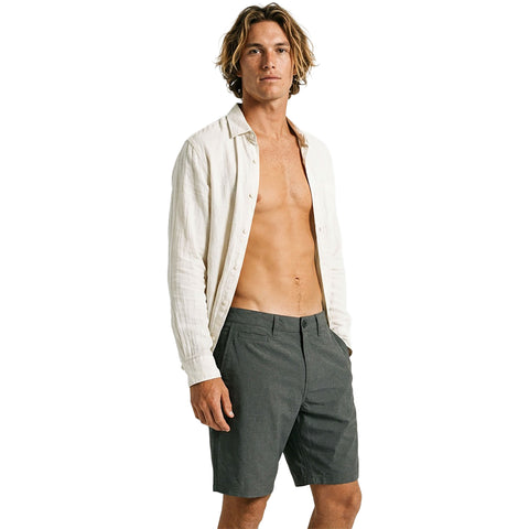 Edge Mens Oasis Hybrid Shorts in olive