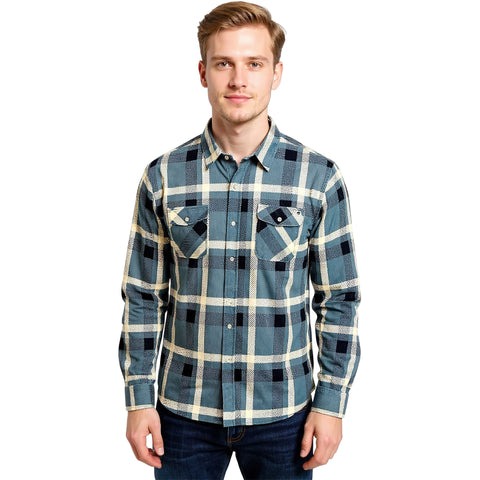 Edge Mens Gaviota Cord Shirts in slate
