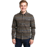 Edge Mens Sequoia Polar Fleece Shirts in tan