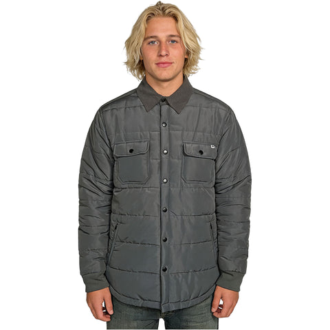 Edge Mens Northern Lights Jackets in Charcoal