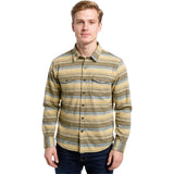 Edge Mens Southside Polar Fleece Shirts in natural