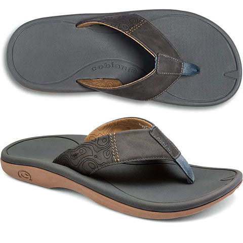 Cobian Mens Sumo Terra Sandals in grey and 9.mens