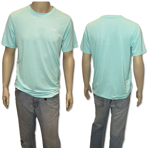 Edge Mens Tech Slub S/S Tee in mint