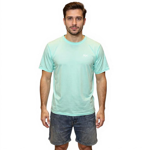 Edge Mens Tech Slub S/S Tee in mint