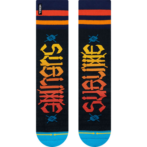 Merge4 Mens Classic Crew Socks in Sublime Chaz Tag
