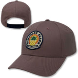 Edge Sunset Pineapple Snapback Hat in mauve