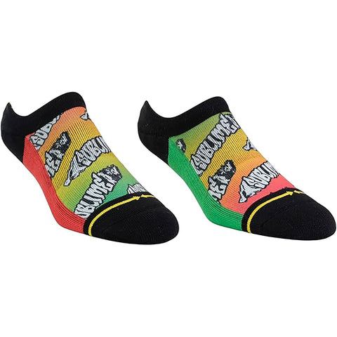 Merge4 Mens No Show Socks in Sublime Joints