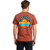 Edge Surf Dot T-Shirts in Paprika