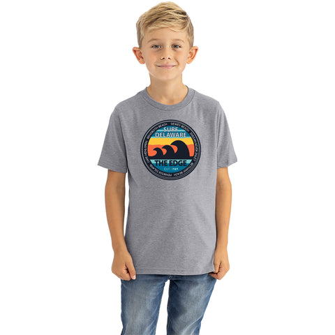 Edge Surf Delaware Youth T-shirts in grey heather