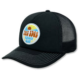 Edge Surf Team Snapback Hats in black