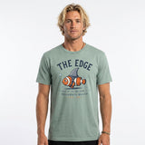 Edge Tiny Shark T-Shirts in seafoam
