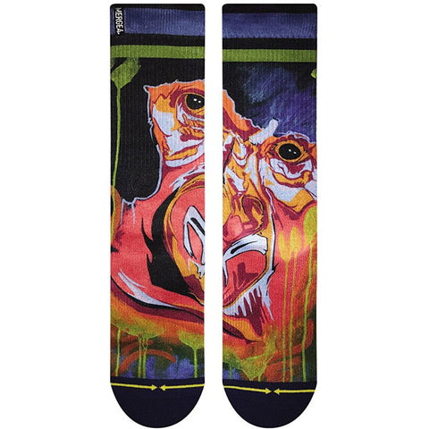 Merge4 Mens Classic Crew Socks in M.Gorilla