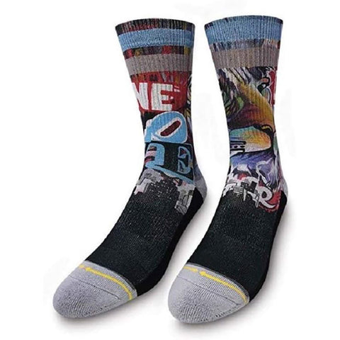 Merge4 Mens Classic Crew Socks in One love