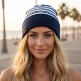 Edge Trek Beanie in navy