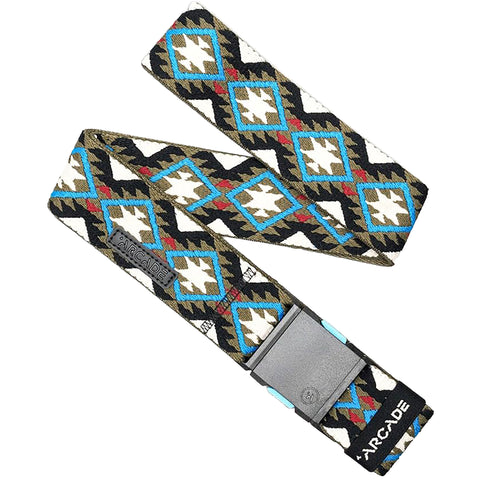 Arcade Mens Twilight Belts in oat/tortoise