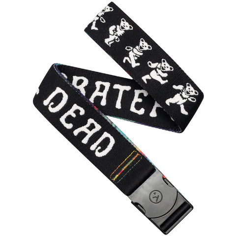 Arcade Mens Grateful Dead Dancing Bears Belts in black
