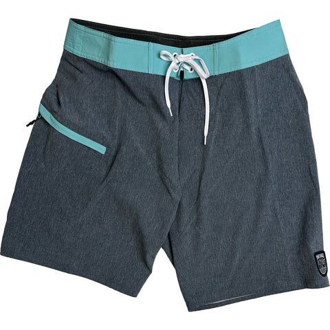 Edge Mens Vaults Boardshorts in heather navy