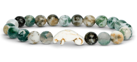 Fahlo unisex Manatee Bracelet in seagrass