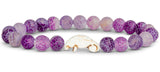 Fahlo unisex Manatee Bracelet in coral reef violet