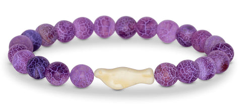 Fahlo unisex Seal Bracelet in coral reef violet