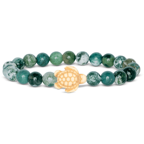 Fahlo Sea Turtle Bracelet in seagrass