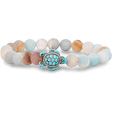 Fahlo Sea Turtle Bracelet in sky stone