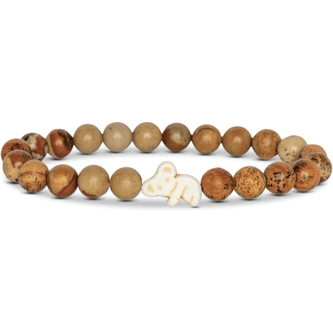 Fahlo unisex Koala Bracelet in Dune