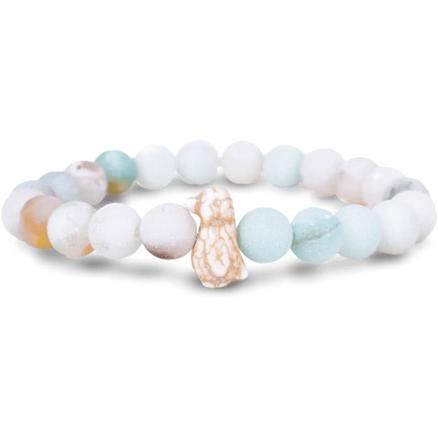 Fahlo unisex Penguin Bracelet in sky stone