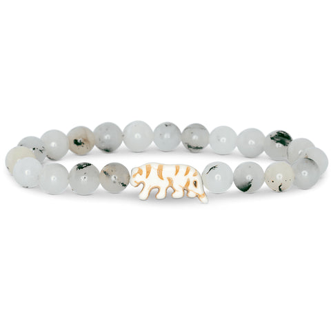 Fahlo Tiger Bracelet in siam stone