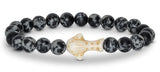 Fahlo Whale Shark Bracelet in ocelli stone