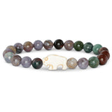 Fahlo Bison Bracelet in praire stone