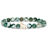 Fahlo unisex Wolf Bracelet in Woodland Green
