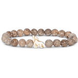 Fahlo unisex Wolf Bracelet in Moon