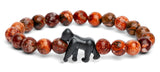 Fahlo unisex Gorilla Bracelet in mountain stone