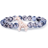 Fahlo unisex Giraffe Bracelet in key stone