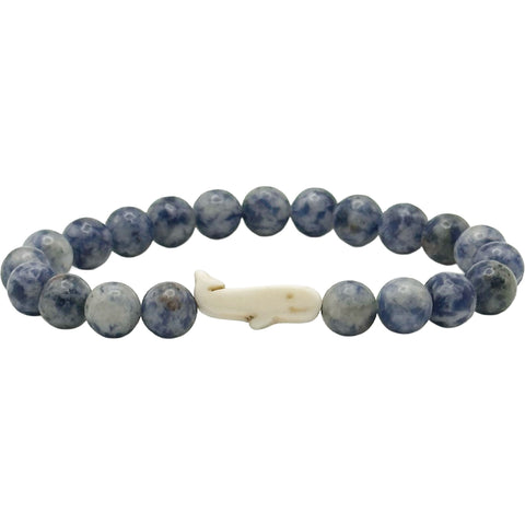 Fahlo unisex Whale Bracelet in Coastal Blue