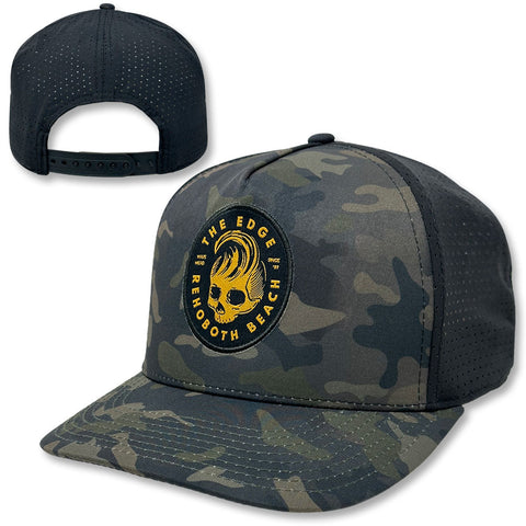 Edge Wave Head Hydro Hat in viper camo/black