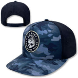 Edge Wave Head Hydro Hat in water camo/navy