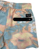 Edge Womens Repeater Volley Shorts in aqua
