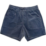 Edge Womens Kinsley Cord Shorts in Pewter