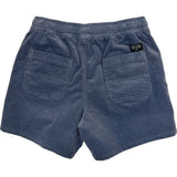 Edge Womens Kinsley Cord Shorts in Pewter